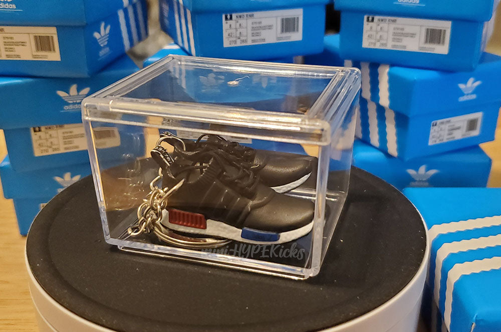 Mini 3D AdiDas NMD Black Sneaker Keychain